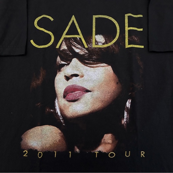 Sade 2011 Tour John Legend Vintage Rap T Shirt Tee Men’s Medium New Without Tags - Picture 2 of 5